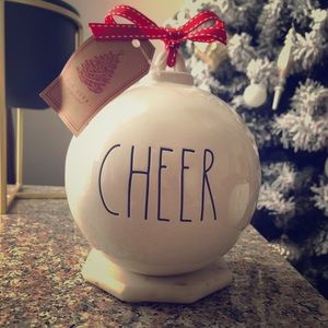 Rae Dunn Large Cheer Ornament